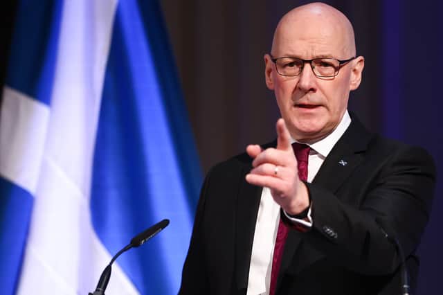 First Minister John Swinney is calling on Westminster to work with him to develop a "tailored" migration policy for Scotland that could allow overseas students to remain in the country after graduation