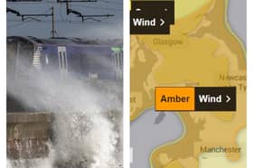 The Met Office has upgraded its alert to amber for high winds on Friday