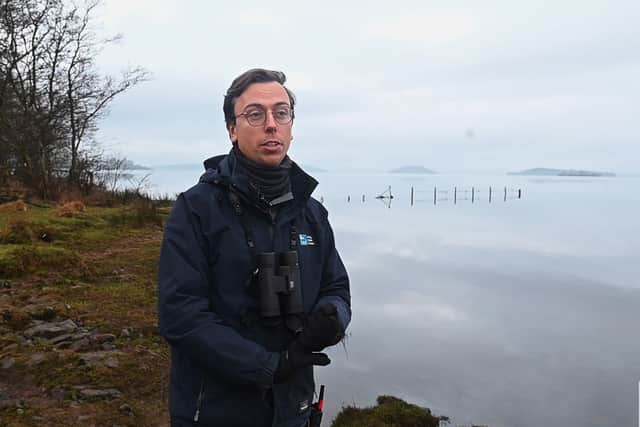 Linden Kingston, assistant warden RSPB Loch Lomond