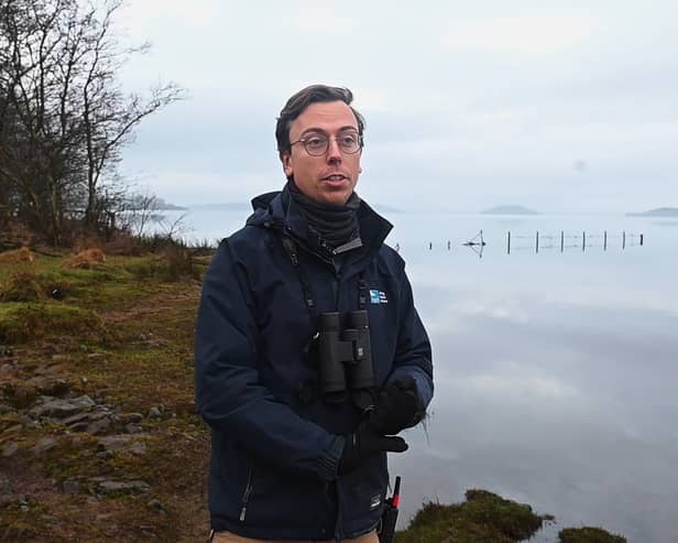 Linden Kingston, assistant warden at RSPB Loch Lomond