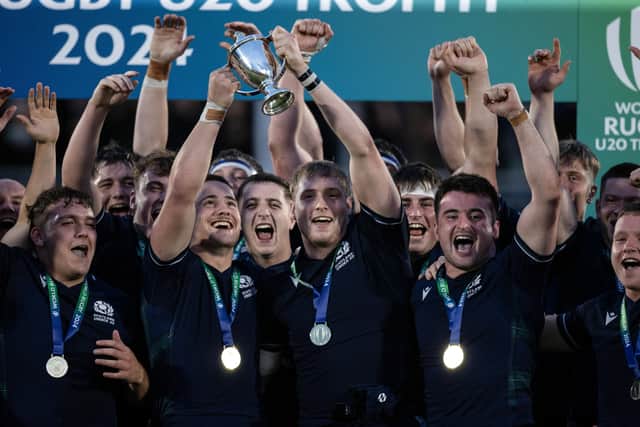 Scotland won the World Rugby U20 Trophy in July to win promotion back to the elite level.