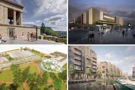 Some of the major developments that will be completed in Edinburgh over the next five years.