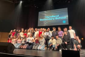 Hyndland Secondary School pupils