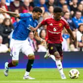Rangers head south to take on Manchester United in the Europa League this evening. Cr: SNS Group.