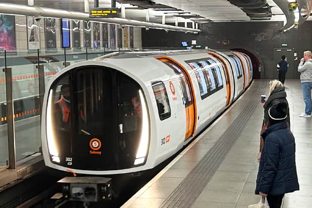 The new Glasgow Subway trains