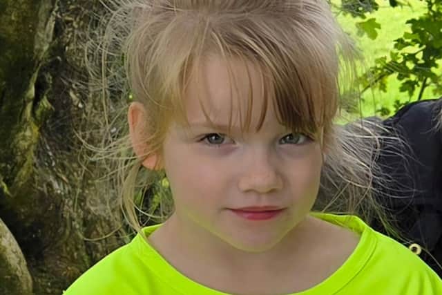 Hope Gordon was found dead along with her father, Mark Gordon, 36, in their home in West Calder, West Lothian