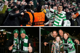 Here are the best fan photos from Celtic's win over Young Boys in the Champions League. Cr: SNS Group.