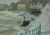 Hurricane Bawbag hits Ashton, Inverclyde, in December 2011
