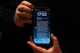 Millions of phones received an emergency alert for Storm Eowyn.