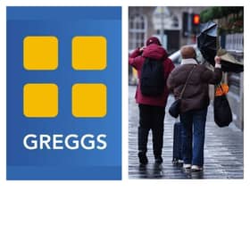 Greggs outlets have closed during the worst of Storm Eowyn