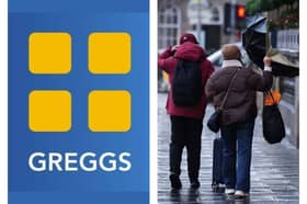 Greggs outlets have closed during the worst of Storm Eowyn