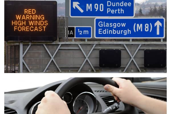 The AA has provided advice on driving during a red weather warning