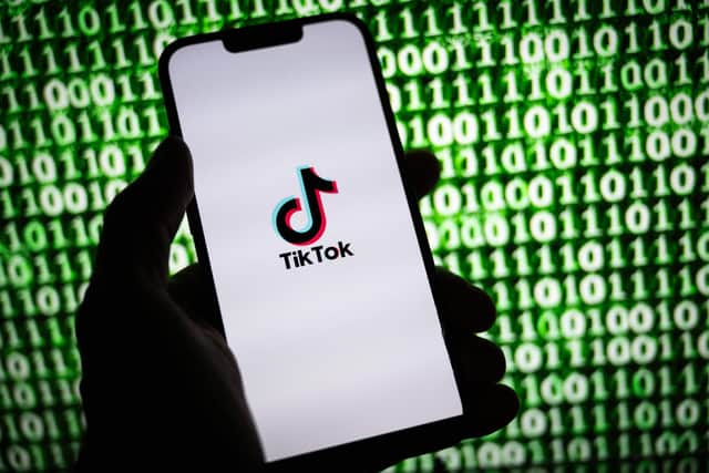 TikTok's algorithm decides what material you see and your poor brain is then left to sift the good from the bad and the ugly (Picture: Sebastien Bozon)
