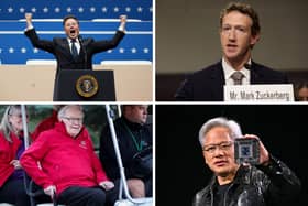 Four of the world's richest men.