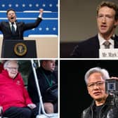 Four of the world's richest men.