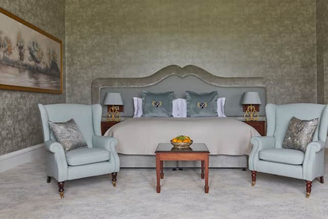 Bedroom at Matfen Hall