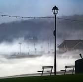 Storm Eowyn batters the coastal town of Largs