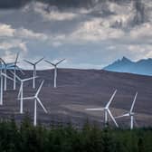  Ben Aketil in Skye from just above the A850. A public inquiry is due to begin in June after Highland Council objected to a plan to replace existing windfarm with nine new turbines that are 200 metres tall - twice the height of current model.
