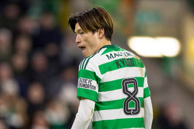Celtic's Kyogo Furuhashi is set to sign for Rennes. (Photo by Craig Williamson / SNS Group)