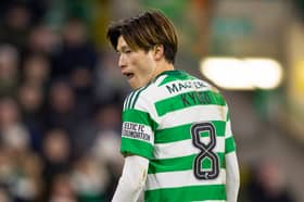 Celtic's Kyogo Furuhashi is set to sign for Rennes. (Photo by Craig Williamson / SNS Group)