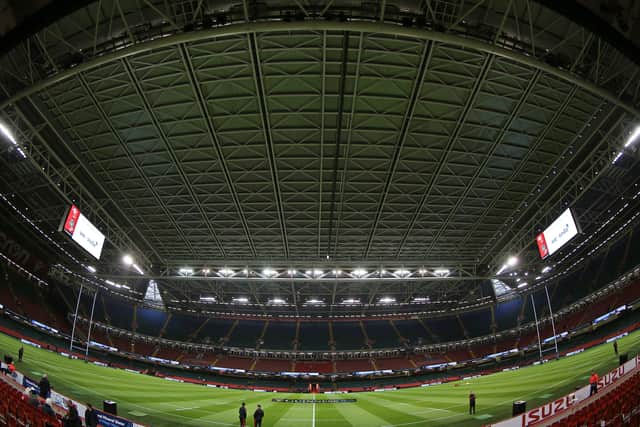 The roof at the Principality Stadium will be closed for Wales' home games.