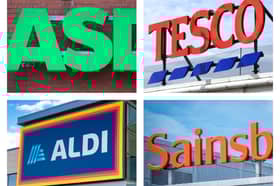 Supermarkets are closing today across the red weather alert window across Scotland