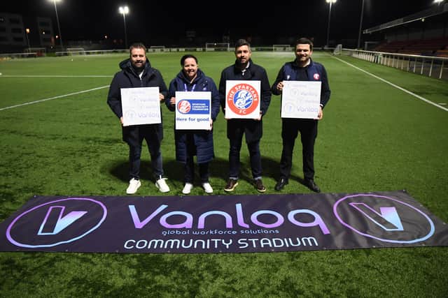 Spartans have announced that their home ground has been renamed The Vanloq Community Stadium.
