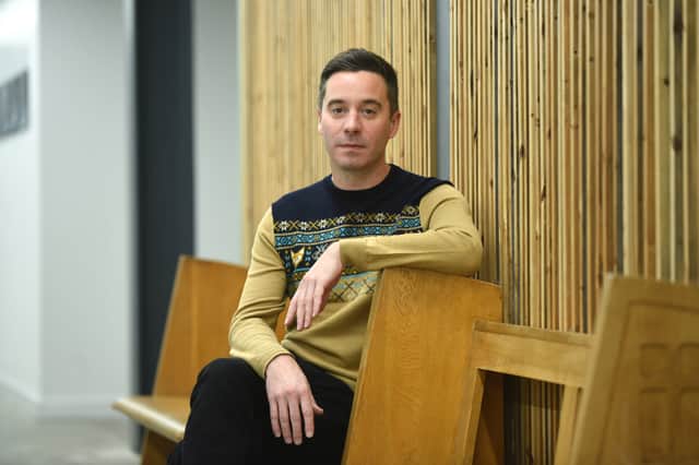 James Graham is writing the new play Make It Happen, which will recall the rise and fall of the Royal Bank of Scotland under chief executive Fred Goodwin. Picture: James Chapelard 