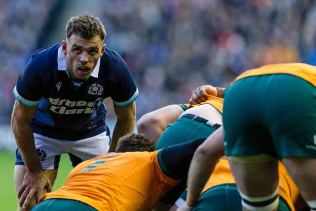 Scotland's Ben White in action during Autumn Nations Series win over Australia at Murrayfield in November. (Photo by Craig Williamson / SNS Group)