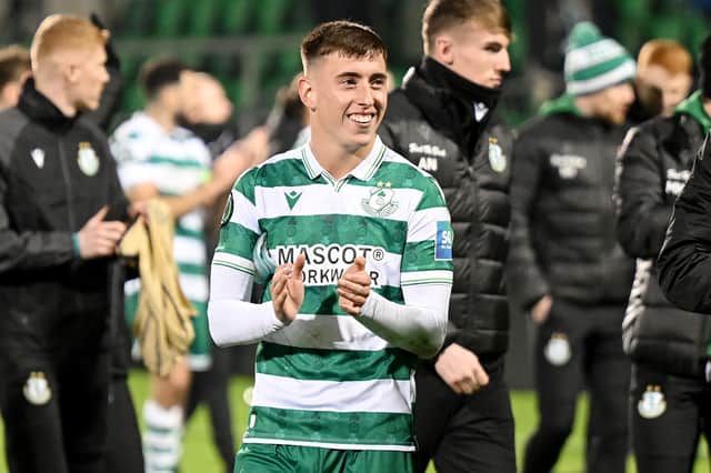 Johnny Kenny flourished on loan at Shamrock Rovers in 2024.