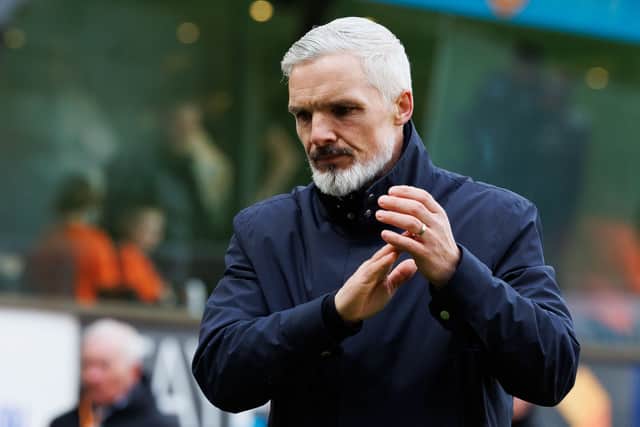Dundee United manager Jim Goodwin.