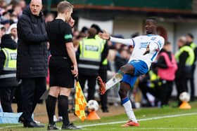 Rangers' Mohamed Diomande shows his displeasure at being sent off against Dundee United.