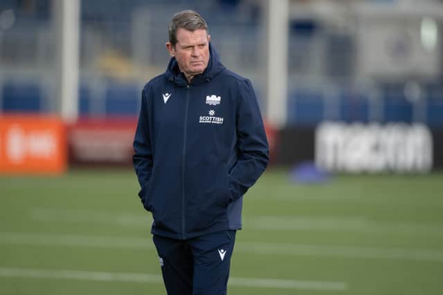 Edinburgh head coach Sean Everitt.