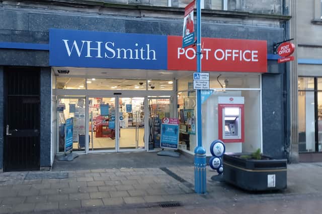 As storied businesses go WHSmith is more storied than most. Pictured, the firm’s Dunfermline branch