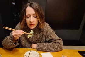 Trying sea urchin
