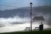 The scenes in Largs at the height of Storm Eowyn