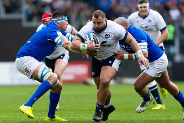 Pierre Schoeman and Scotland were humbled by Italy last time out.