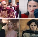 Four of the films shortlisted for this year's Best Picture Oscar.