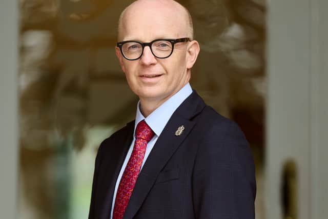 Andrew McGarva, rector at Morrison’s Academy