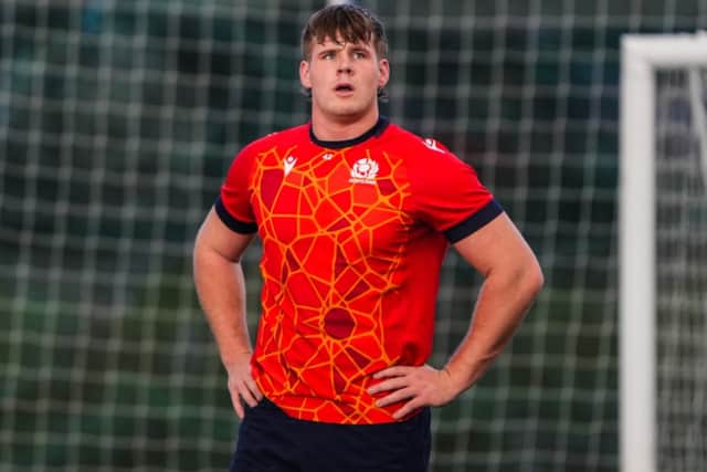 Reuben Logan has been training with Scotland ahead of the Under-20 Six Nations opener against Italy.