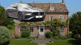 A £2.5 million mansion AND a posh new Mercedes... The clock's ticking