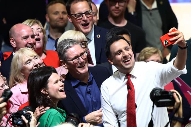 It was all smiles in July as Labour cruised to a landslide election victory, but the party's fortunes have diminished dramatically in the months since (Picture: Jeff J Mitchell)