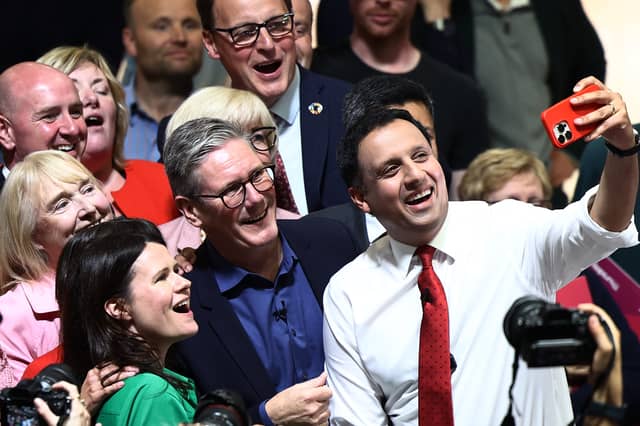 It was all smiles in July as Labour cruised to a landslide election victory, but the party's fortunes have diminished dramatically in the months since (Picture: Jeff J Mitchell)