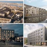 Four of the student accomodation developments set to spring up in Edinburgh over the coming years.