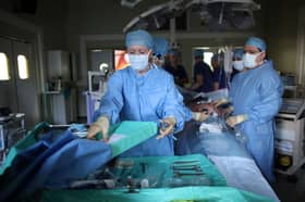 Doctors, nurses and other staff are the backbone of the NHS (Picture: Christopher Furlong)