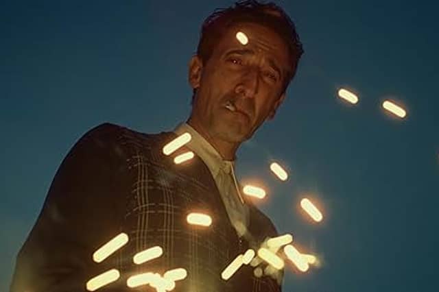 Adrien Brody stars in The Brutalist.