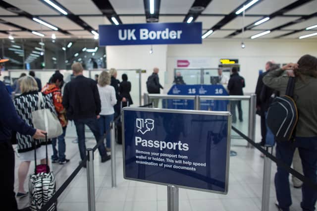 Scotland would benefit from its own visa system for migrants, but the independence debate means Westminster is unlikely to agree to the idea (Picture: Oli Scarff)