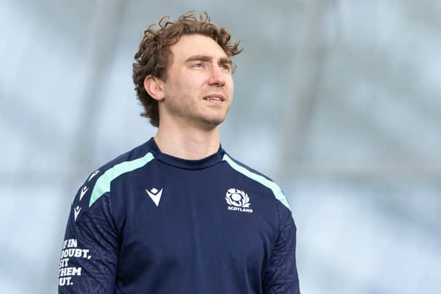 Jamie Ritchie is one of several strong back-row options for Scotland.