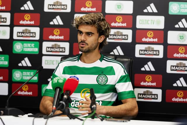Jota speaks to the press.