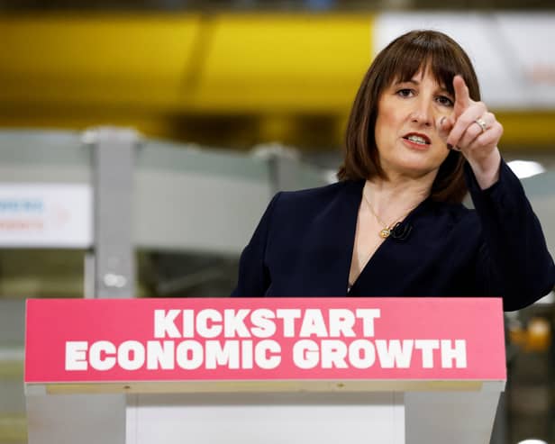 Chancellor Rachel Reeves gives a speech on economic growth at Siemens Healthineers, in Eynsham, Oxford.